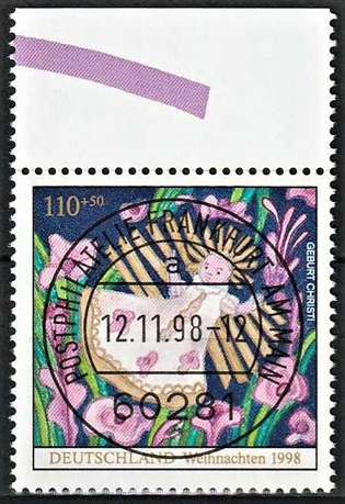 FRIMÆRKER VESTTYSKL. BUND: 1998 | AFA 2965 | 110+50 pf. flerfarvet - Lux stemplet